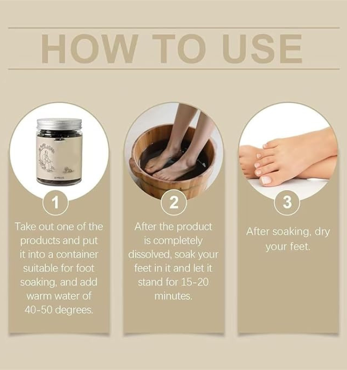Herbal Foot Soaking Beads