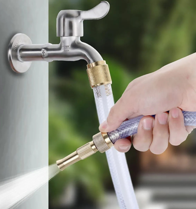 Nozzle Water Spray Adjustable for Car & Garden