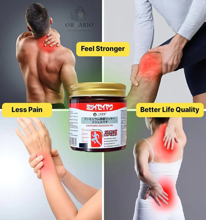 Japanese Instant Pain Relief Soothing Massage Gel