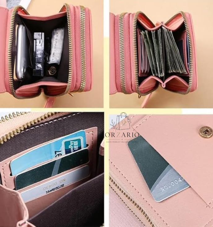 Premium Phone Pouch with Card Slots
