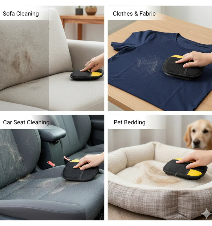 Pet Hair Removal Gloves