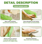 Silicone Sink Splash Guard | Keep Your Countertop Dry & Clean