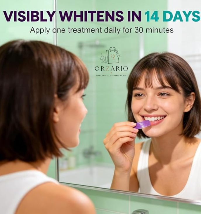Purple Teeth Whitening Strips
