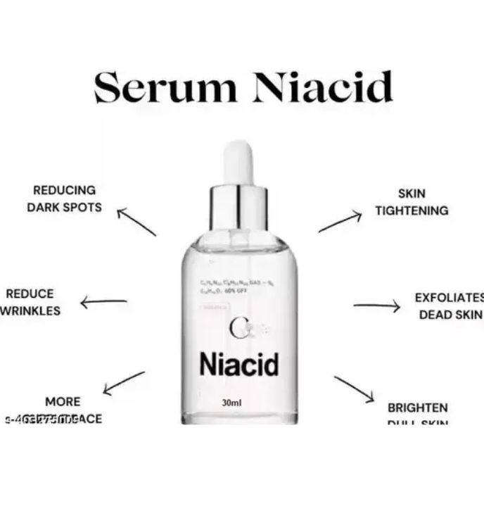 Niacid Face Serum | For Acne Marks, Dark Spots & Pitted Scars