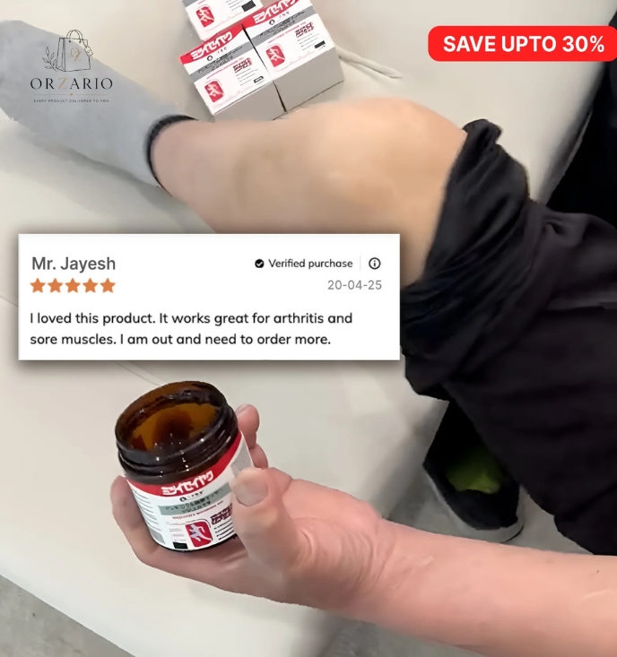 Japanese Instant Pain Relief Soothing Massage Gel