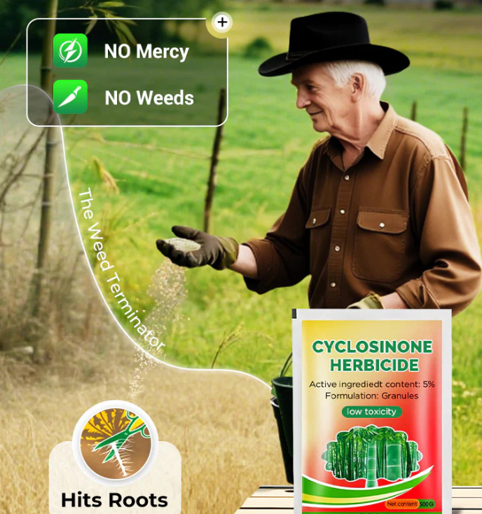 Cyclosinone Herbicide Granules
