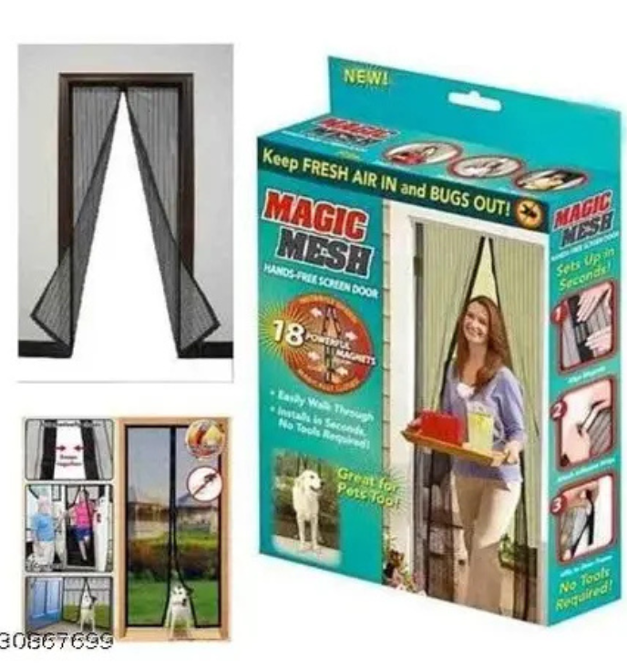 Magnetic Mosquito Net for Door