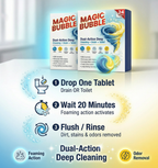 Magic Bubble Toilet Cleaning Tablets (24 Tablets)