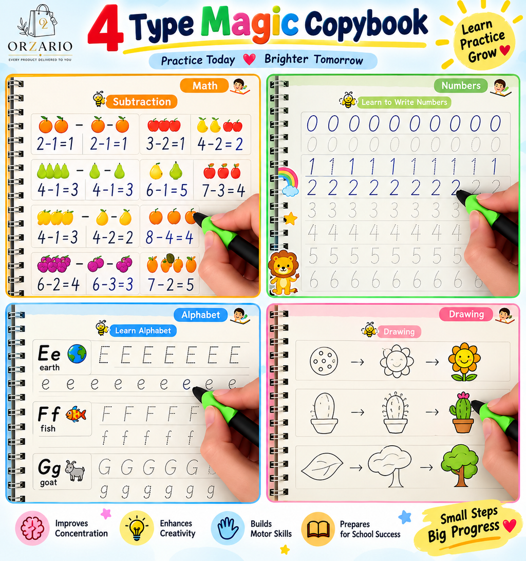 Sank Magic Practice Copybook