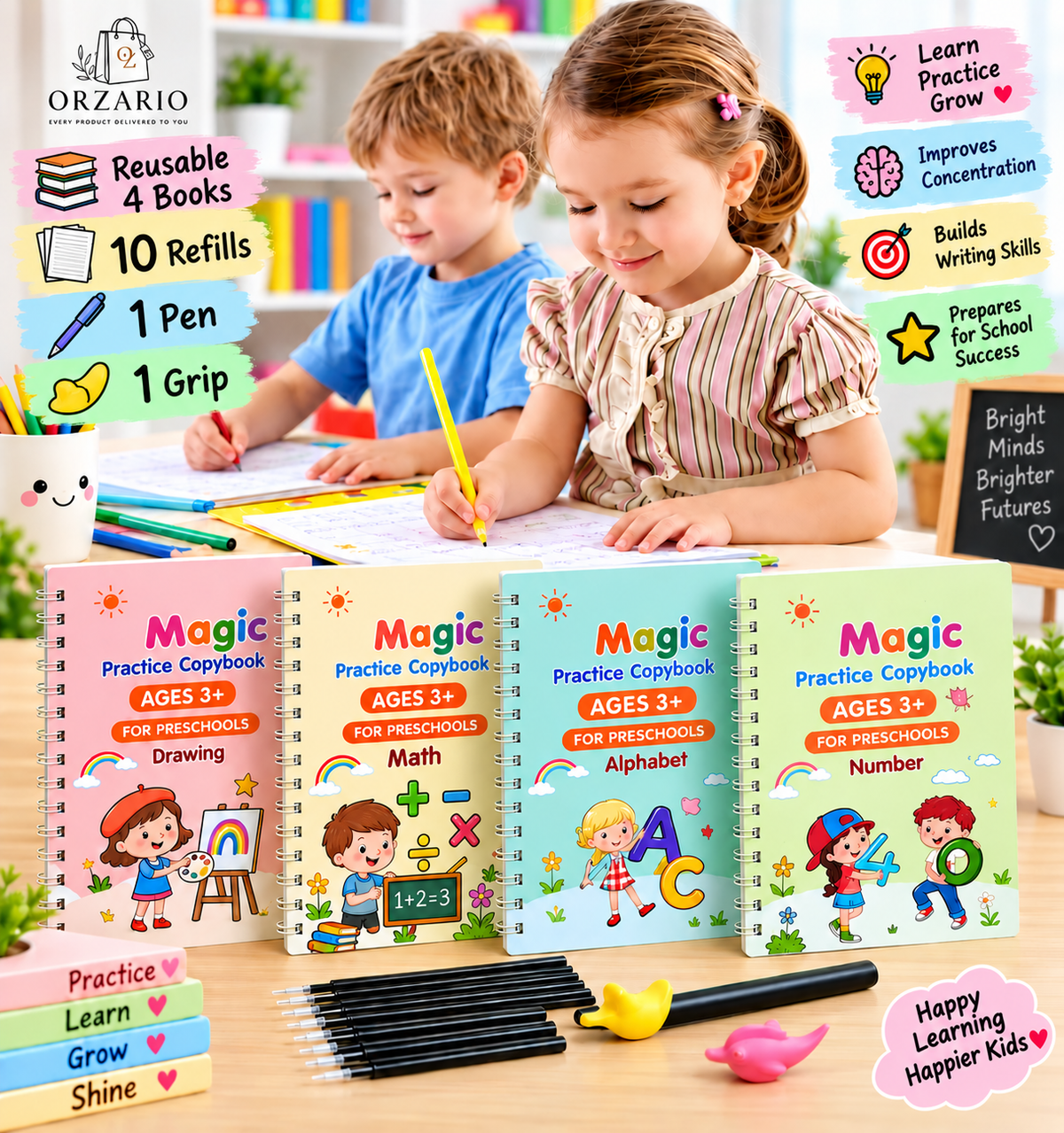 Sank Magic Practice Copybook