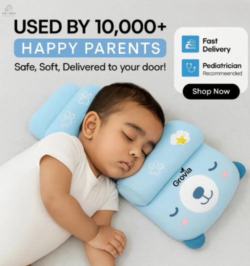Baby Shaping Head Support Pillow