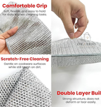 Double Layered Non-Scratch Wire Dishcloth