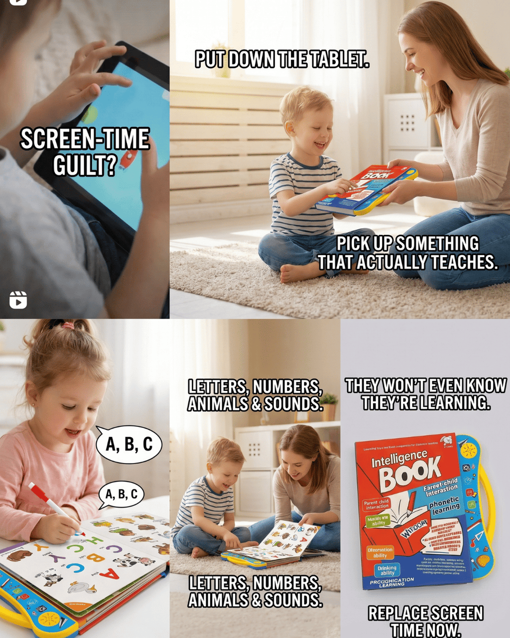 Intelligence Book Sound Book for Children